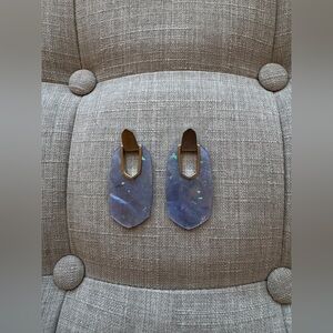 Kendra Scott Large Kailyn Statement Earrings - Purple